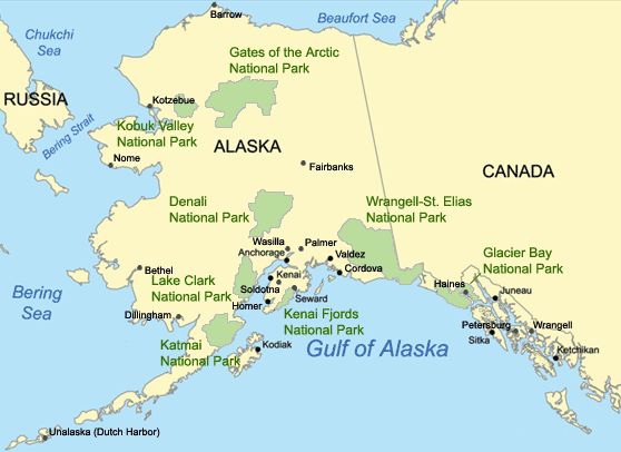 Alaskan Map